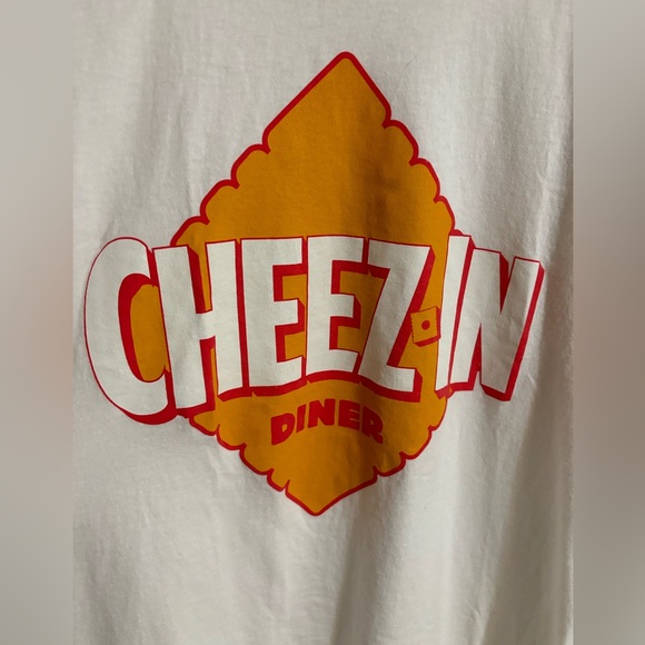 Cheez-in Diner Shirt Large Ultra Rare Limited Viral Pop-Up Never Worn - Picture 2 of 4